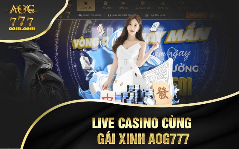 Live casino cùng gái xinh aog777